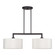 Meridian Two Light Linear Chandelier in Bronze (107|45492-07)