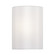 Meridian One Light Wall Sconce in Shiny White (107|45290-69)