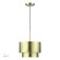 Zolana One Light Pendant in Antique Brass (107|40059-01)