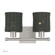 Weavington Two Light Vanity in Brushed Nickel (107|13717-91)
