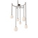 Gaia LED Pendant in Flat Bronze (404|SNB0092-06-FB-WL-CH2-L3)