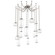 Vessel LED Pendant in Beige Silver (404|SNB0091-12-BS-C-CH2-L1)