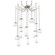 Vessel LED Pendant in Beige Silver (404|SNB0091-12-BS-C-CH1-L1)