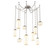 Vessel LED Pendant in Beige Silver (404|SNB0091-09-BS-A-CH2-L1)