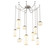 Vessel LED Pendant in Beige Silver (404|SNB0091-09-BS-A-CH1-L3)