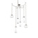 Vessel LED Pendant in Beige Silver (404|SNB0091-06-BS-C-CH3-L3)