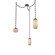 Vessel LED Pendant in Flat Bronze (404|SNB0091-03-FB-B-CH3-L3)