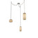 Vessel LED Pendant in Beige Silver (404|SNB0091-03-BS-B-CH3-L3)