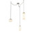 Vessel LED Pendant in Beige Silver (404|SNB0091-03-BS-A-CH1-L3)