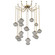 Mesa LED Pendant in Gilded Brass (404|SNB0089-12-GB-S-CH1-L3)