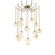 Mesa LED Pendant in Gilded Brass (404|SNB0089-12-GB-A-CH1-L3)