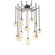 Mesa LED Pendant in Flat Bronze (404|SNB0089-12-FB-A-CH3-L1)