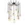 Mesa LED Pendant in Flat Bronze (404|SNB0089-12-FB-A-CH2-L3)