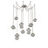Mesa LED Pendant in Beige Silver (404|SNB0089-09-BS-S-CH2-L3)