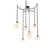 Mesa LED Pendant in Matte Black (404|SNB0089-06-MB-A-CH3-L3)