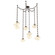 Mesa LED Pendant in Flat Bronze (404|SNB0089-06-FB-A-CH3-L3)