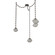 Mesa LED Pendant in Flat Bronze (404|SNB0089-03-FB-S-CH3-L3)