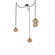 Mesa LED Pendant in Flat Bronze (404|SNB0089-03-FB-B-CH1-L1)
