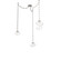 Mesa LED Pendant in Beige Silver (404|SNB0089-03-BS-C-CH3-L1)