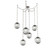 Aster LED LED Pendant in Beige Silver (404|SNB0066-06-BS-ZS-CH3-L3)