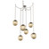 Aster LED LED Pendant in Beige Silver (404|SNB0066-06-BS-ZB-CH2-L3)