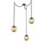 Aster LED LED Pendant in Matte Black (404|SNB0066-03-MB-FB-CH1-L3)