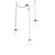Aster LED LED Pendant in Beige Silver (404|SNB0066-03-BS-FA-CH2-L3)