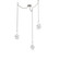 Blossom LED Pendant in Beige Silver (404|SNB0059-03-BS-BC-CH1-L1)