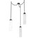 Ledgestone LED Pendant in Matte Black (404|SNB0056-03-MB-LC-CH1-L3)