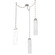 Ledgestone LED Pendant in Beige Silver (404|SNB0056-03-BS-LC-CH3-L3)