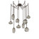 Misto Nine Light Pendant in Flat Bronze (404|SNB0048-09-FB-OS-CH2-E2)