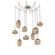 Misto Nine Light Pendant in Beige Silver (404|SNB0048-09-BS-OB-CH1-E2)