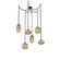 Misto Six Light Pendant in Flat Bronze (404|SNB0048-06-FB-OB-CH3-E2)
