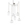 Misto Six Light Pendant in Beige Silver (404|SNB0048-06-BS-OC-CH1-E2)