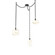 Misto Three Light Pendant in Matte Black (404|SNB0048-03-MB-OA-CH1-E2)