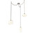 Misto Three Light Pendant in Beige Silver (404|SNB0048-03-BS-OA-CH2-E2)