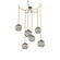 Terra Six Light Pendant in Gilded Brass (404|SNB0047-06-GB-OS-CH2-E2)