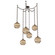 Terra Six Light Pendant in Flat Bronze (404|SNB0047-06-FB-OB-CH1-E2)