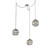 Terra Three Light Pendant in Beige Silver (404|SNB0047-03-BS-OS-CH1-E2)