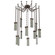 Parallel LED Pendant in Flat Bronze (404|SNB0042-12-FB-SG-CH2-L3)
