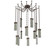 Parallel LED Pendant in Flat Bronze (404|SNB0042-12-FB-SG-CH1-L1)