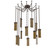 Parallel LED Pendant in Flat Bronze (404|SNB0042-12-FB-BG-CH1-L3)