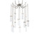 Parallel LED Pendant in Beige Silver (404|SNB0042-12-BS-CG-CH2-L1)