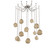 Gem LED Pendant in Beige Silver (404|SNB0039-12-BS-B-CH1-L1)