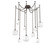Gem LED Pendant in Flat Bronze (404|SNB0039-09-FB-C-CH1-L1)