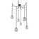Gem LED Pendant in Matte Black (404|SNB0039-06-MB-S-CH1-L1)