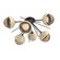 Cabochon LED Semi Flush Mount in Graphite (404|CLB0093-02-GP-B-L3-TR)