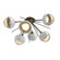 Cabochon LED Semi Flush Mount in Burnished Bronze (404|CLB0093-02-BB-A-L1-WM)