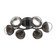 Cabochon LED Flush Mount in Matte Black (404|CLB0093-01-MB-C-L1-FB)