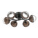 Cabochon LED Flush Mount in Matte Black (404|CLB0093-01-MB-C-L1-BB)